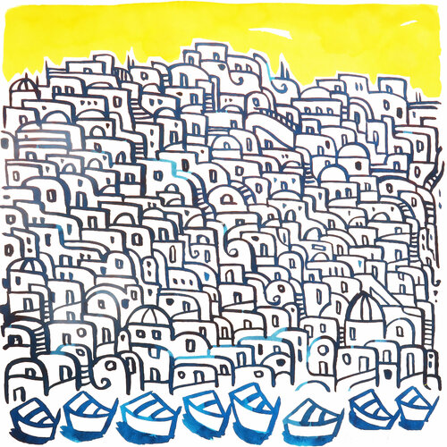 QUADRATO 101 di Manuel Di Chiara, Opera su carta in vendita su Singulart