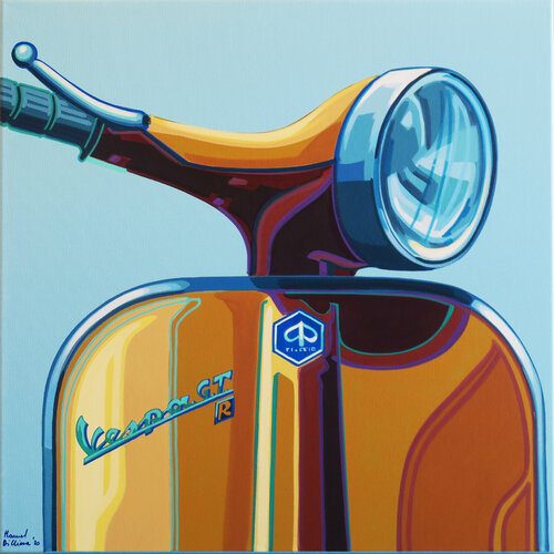 VESPA G.T. -R  001 di Manuel Di Chiara, Pittura in vendita su Singulart