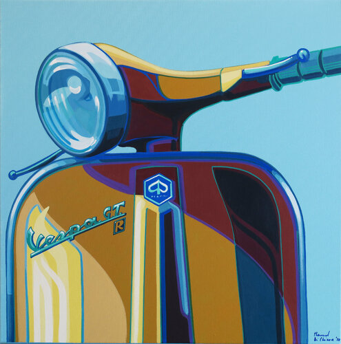 VESPA G.T. -R  002 di Manuel Di Chiara, Pittura in vendita su Singulart