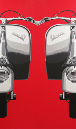 DOUBLE FARO BASSO van Manuel Di Chiara, Schilderij te koop op Singulart