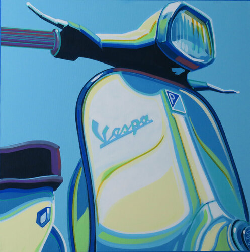 Vespino van Manuel Di Chiara, Schilderij te koop op Singulart