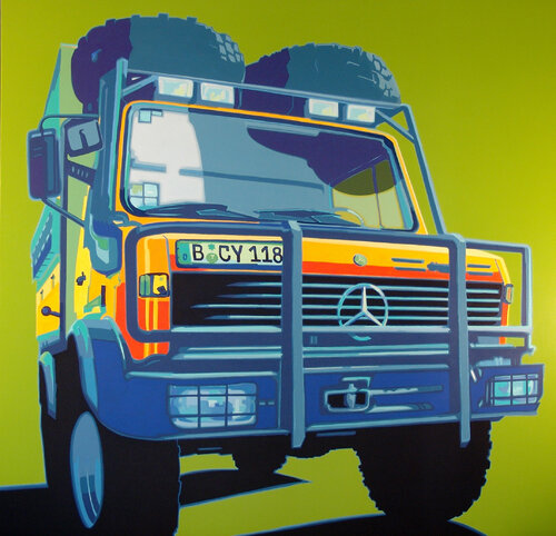 UNIMOG van Manuel Di Chiara, Schilderij te koop op Singulart
