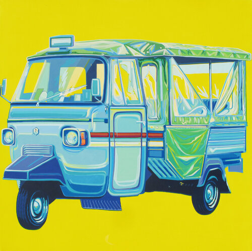 MICROTAXI van Manuel Di Chiara, Schilderij te koop op Singulart