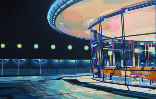 WAITING FOR de Manuel Di Chiara, Pintura a la venta en Singulart