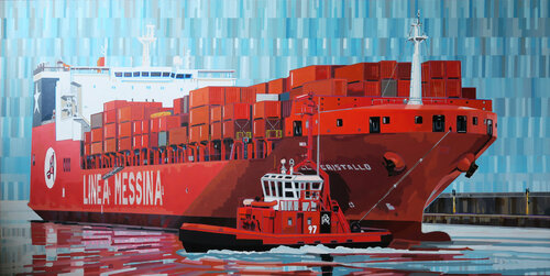 Jolly Cristallo / LINEA MESSINA de Manuel Di Chiara, Pintura a la venta en Singulart