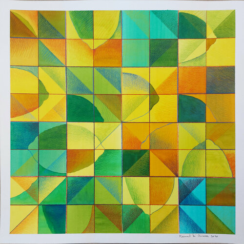 ALL'OMBRA DEI LIMONI van Manuel Di Chiara, Werk op papier te koop op Singulart