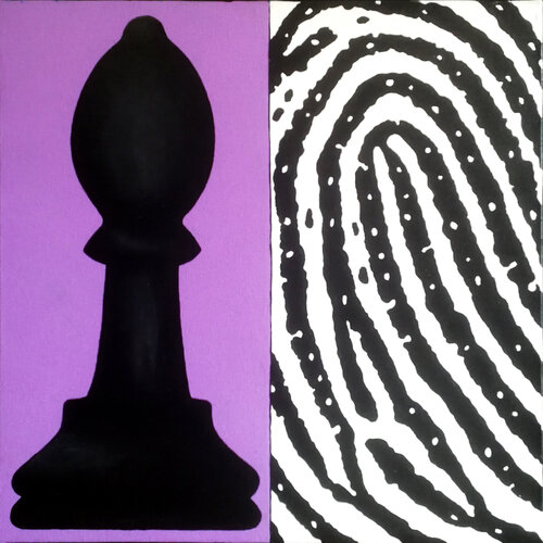 LOSER by Giuseppe Corradino, Painting for Sale on Singulart