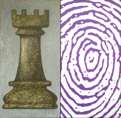 L' ARROCCO von Giuseppe Corradino, Malerei kaufen auf Singulart