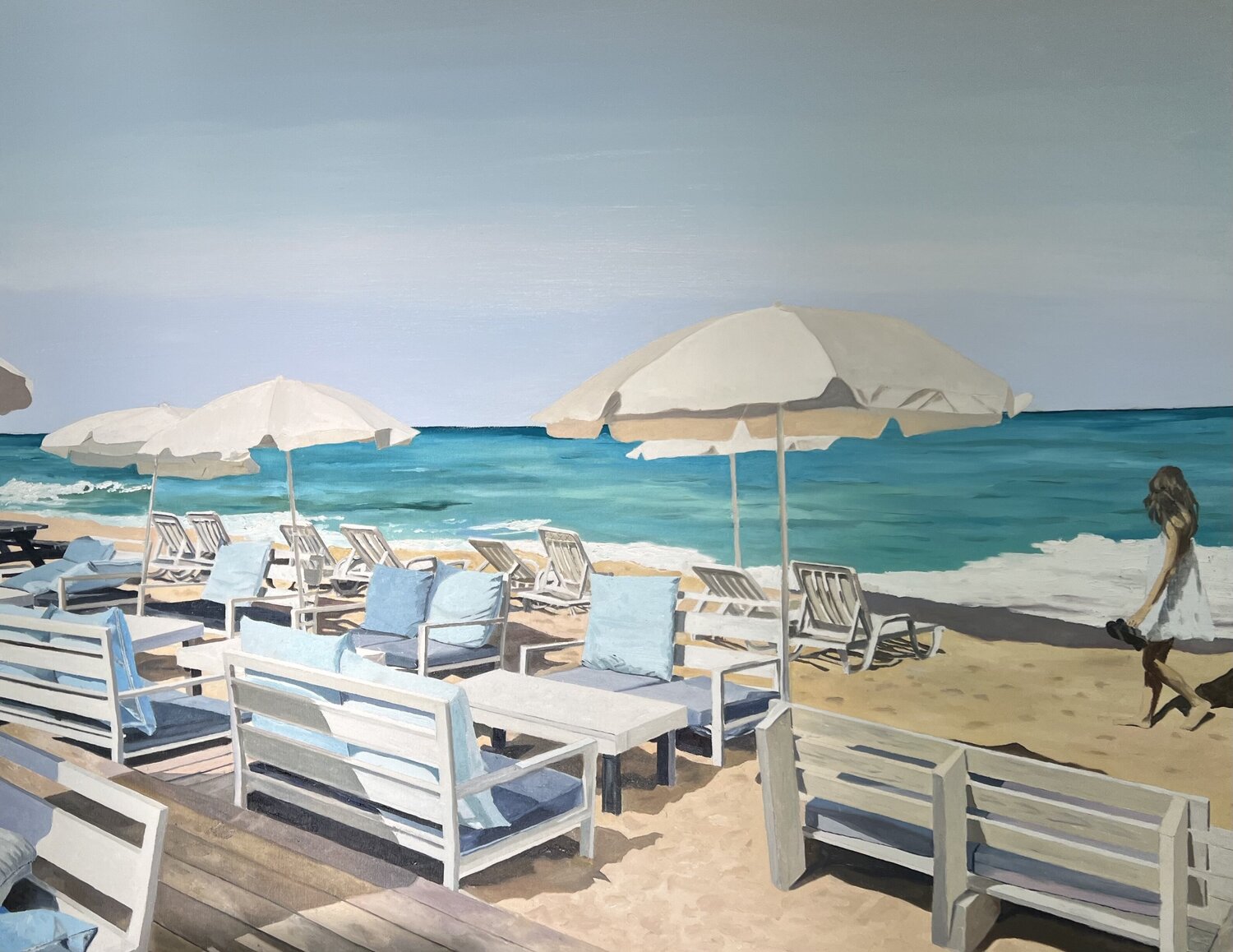 Nahariya beach front Zohar Flax