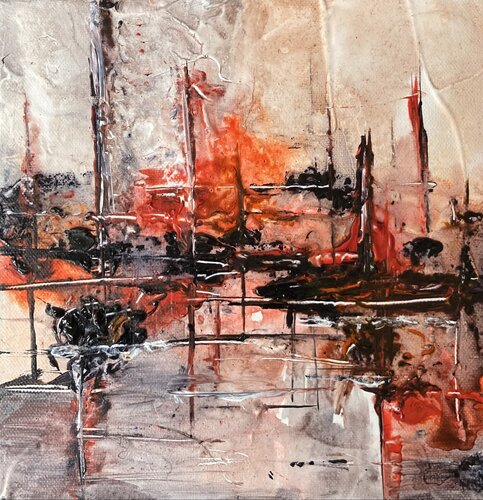 Soleil Rouge von Karl Blanchet, Malerei kaufen auf Singulart