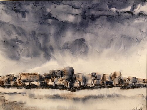 Ruines by Karl Blanchet, 회화 for Sale on Singulart