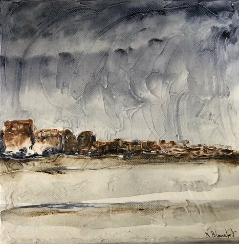 Horizon G by Karl Blanchet, 회화 for Sale on Singulart