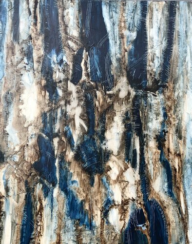 Bleu par Karl Blanchet, Peinture en vente sur Singulart