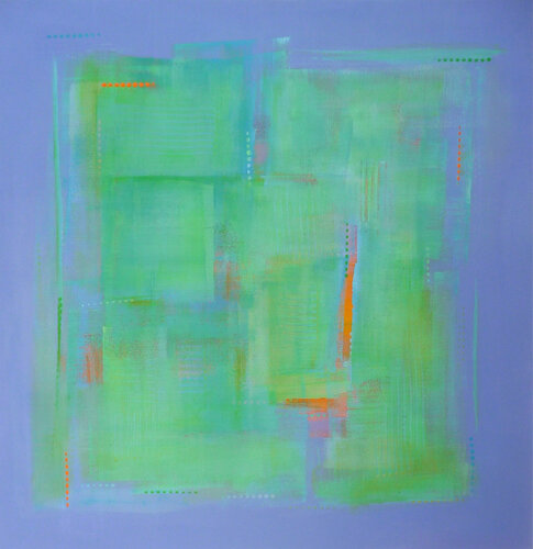 Floating Above the Surface IV di Katherine Evans, Pittura in vendita su Singulart