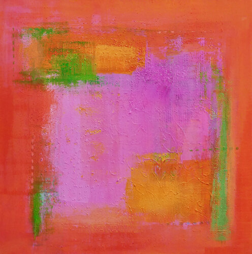 Happy Place III van Katherine Evans, Schilderij te koop op Singulart
