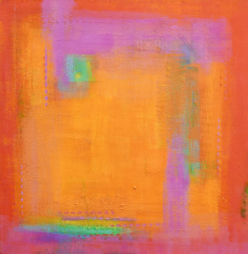 Happy Place II van Katherine Evans, Schilderij te koop op Singulart