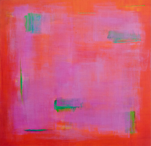 Peony Passion van Katherine Evans, Schilderij te koop op Singulart