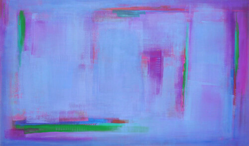 Kind of Blue VI di Katherine Evans, Pittura in vendita su Singulart