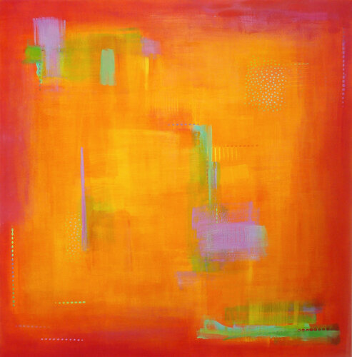 The Sun Just Touched the Morning IV di Katherine Evans, Pittura in vendita su Singulart