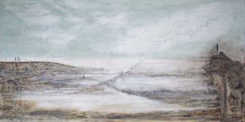 Horizon di Natacha Gillot, Pittura in vendita su Singulart