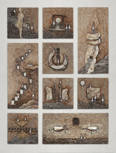 Matière d'ouverture di Natacha Gillot, Pittura in vendita su Singulart