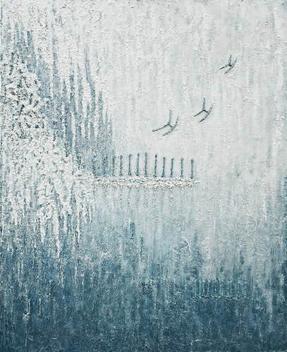 Instabilité di Natacha Gillot, Pittura in vendita su Singulart