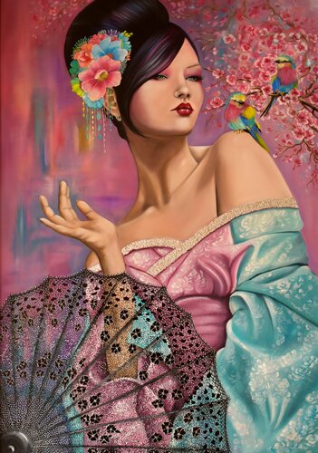 Lilly by Sabrina Golin, Painting for Sale on Singulart