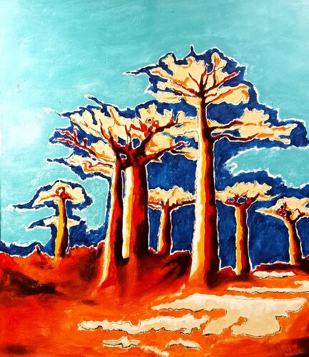 N° 210225 by Walter Gualtiero Passarella, 油畫 for Sale on Singulart