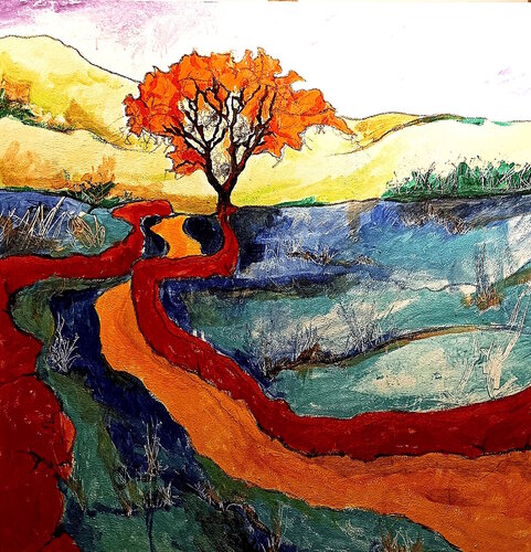 N° 010525 by Walter Gualtiero Passarella, 油畫 for Sale on Singulart