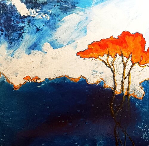 N°130735 by Walter Gualtiero Passarella, 油畫 for Sale on Singulart
