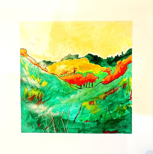 N° 270725 by Walter Gualtiero Passarella, 油畫 for Sale on Singulart