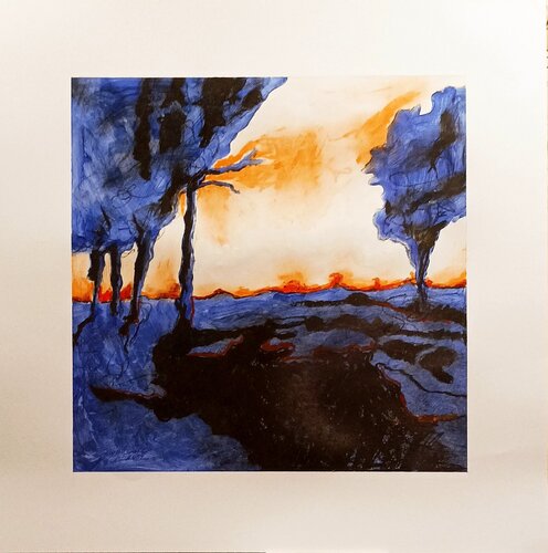 N°030825 by Walter Gualtiero Passarella, 油畫 for Sale on Singulart