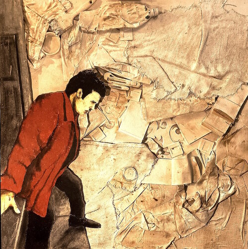 Il coraggio by Walter Gualtiero Passarella, 其他媒介 for Sale on Singulart