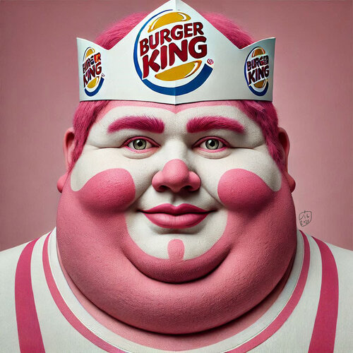 BURGUER KING 01 van SiG Martin Sigwald, Afdruk te koop op Singulart