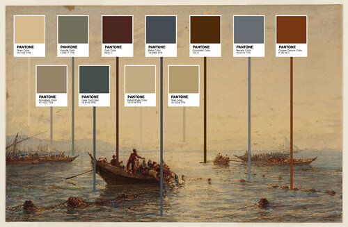 Felix Sausset Color Match Net Fishing van SiG Martin Sigwald, Afdruk te koop op Singulart