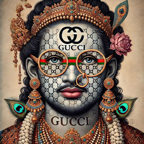GUCCI HUMAN BRAND van SiG Martin Sigwald, Afdruk te koop op Singulart