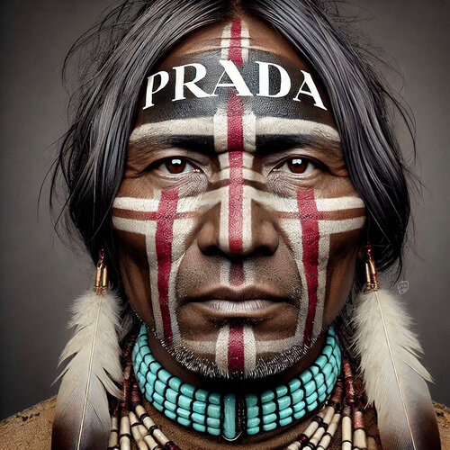 PRADA HUMAN BRAND van SiG Martin Sigwald, Afdruk te koop op Singulart