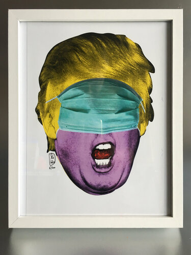 Trump The Scream van SiG Martin Sigwald, Afdruk te koop op Singulart