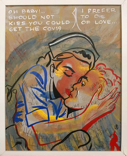 THE EMBRACE OF DEATH Nº2/15 van SiG Martin Sigwald, Schilderij te koop op Singulart