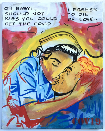 THE EMBRACE OF DEATH Nº4/15 van SiG Martin Sigwald, Schilderij te koop op Singulart