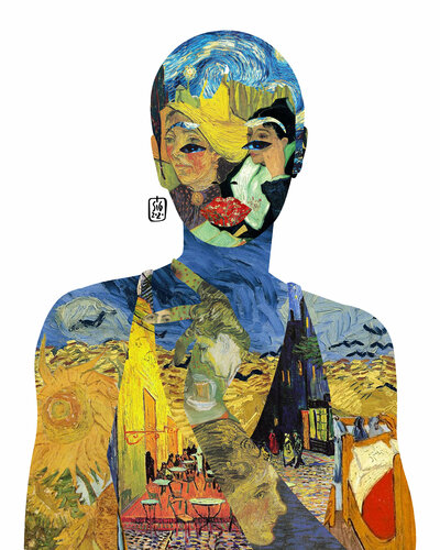 DUCKIE VAN GOGH van SiG Martin Sigwald, Afdruk te koop op Singulart