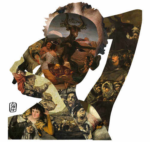 GOYA DELIGHT van SiG Martin Sigwald, Afdruk te koop op Singulart