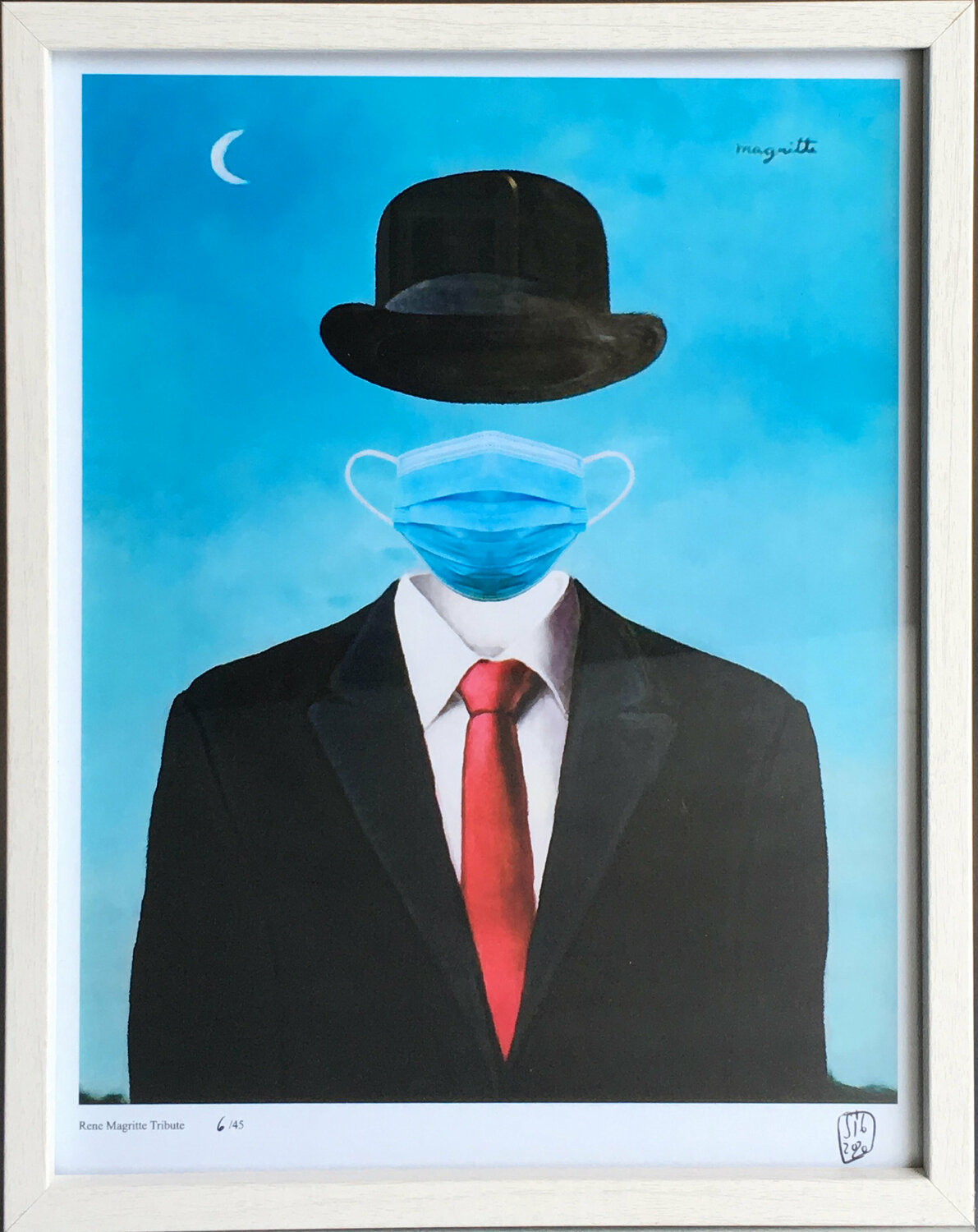 MAGRITTE COV19 Tribute SiG Martin Sigwald