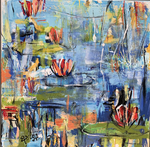 Water Lilies Mona Berga