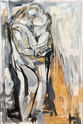 L'Amour Sans Frontière di Mona Berga, Pittura in vendita su Singulart