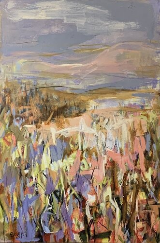 Soirée mystérieuse à Aix-en-Provence di Mona Berga, Pittura in vendita su Singulart