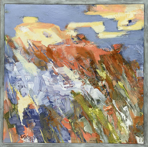 Northern Canada My Love di Mona Berga, Pittura in vendita su Singulart