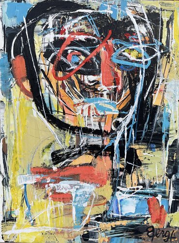 Epique Basquiat di Mona Berga, Pittura in vendita su Singulart