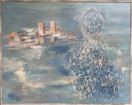 Le Nomade di Mona Berga, Pittura in vendita su Singulart