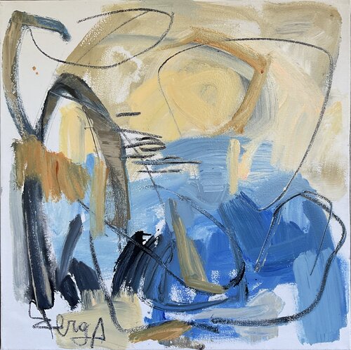 Avant-garde par Mona Berga, Peinture en vente sur Singulart